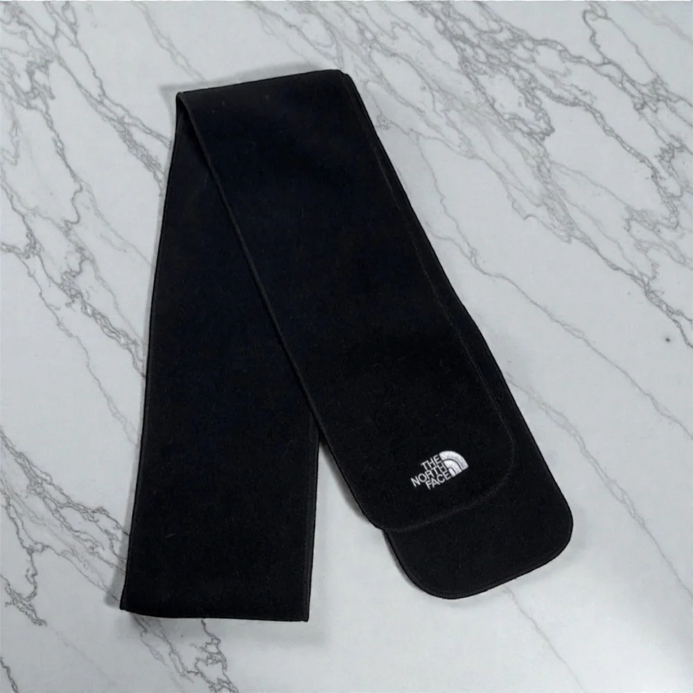 The North Face polartec Classic Black open Scarf unisex - Picture 1 of 6